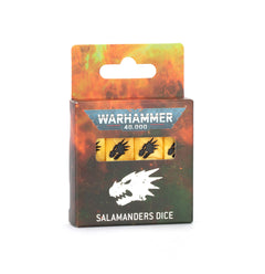 Games Workshop Warhammer 40K Salamanders Dice 55-63