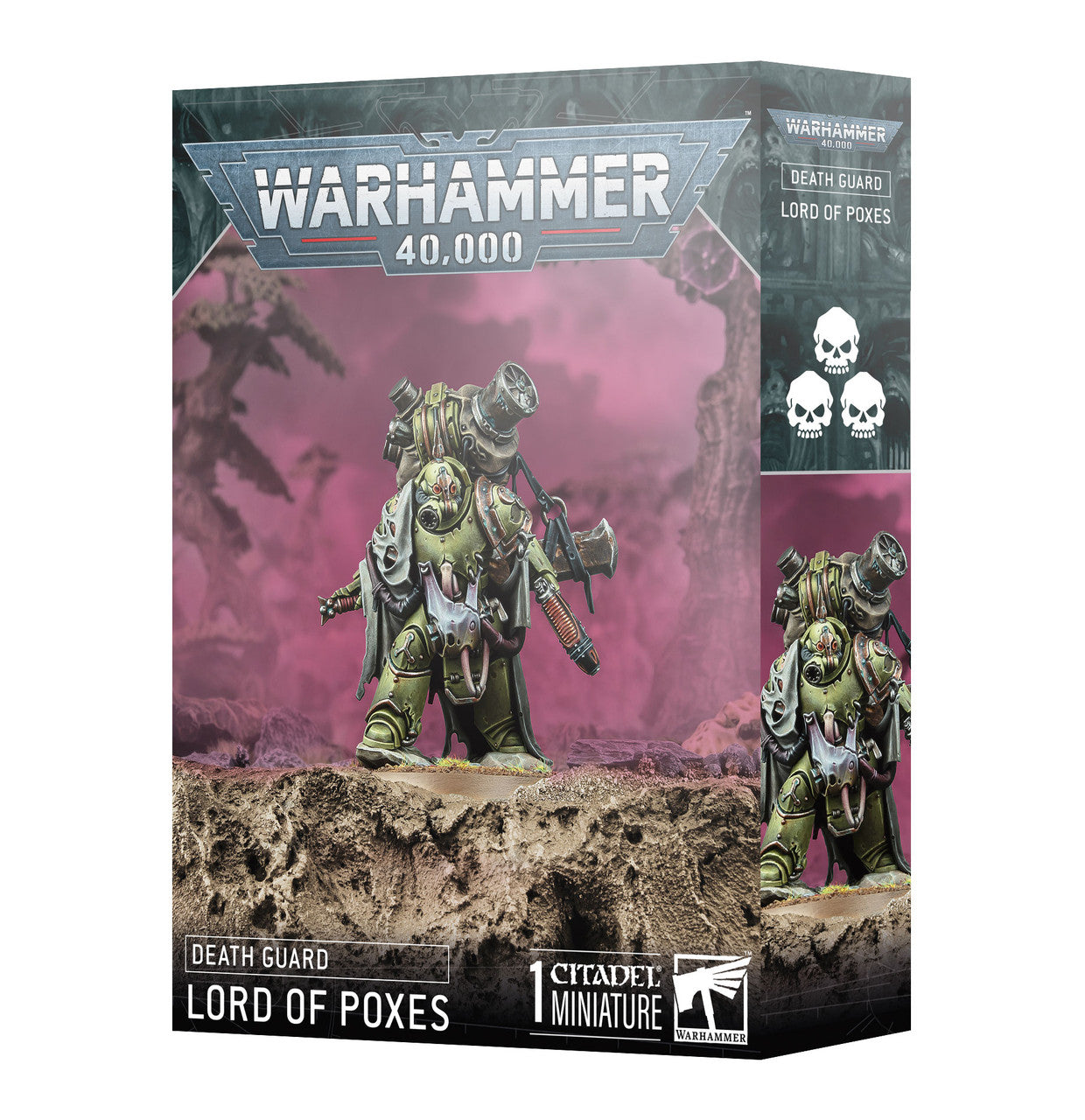 Games Workshop Warhammer 40K Death Guard Lord Of Poxes Plastic Box 42-16