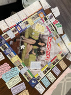 Usaopoly Monopoly Gilmore Girls Edition Board GameBuy, Sell & Trade Iconic Stars Hollow LocationsIncludes 6 Custom Tokens Like Lukeâ€™s Hat & Coffee MugFamily Game Night Fun Official Gilmore Girls Collectible USOMN010628