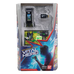 Bandai Hobby Vital Hero Digimon Black Wearable Digital Monster Band with Fitness Tracker Features Interactive Gaming Experience BAN87791