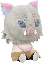 Banpresto Demon Slayer Kimetsu no Yaiba Inosuke Hashibira BIG PlushSoft & Cuddly Anime Character Toy fig-4983164167115