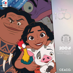 Ceaco Disney 100 Years Of Wonder Moana Selfies Puzzle (200 Piece)Family Fun Jigsaw Puzzle GWI224228