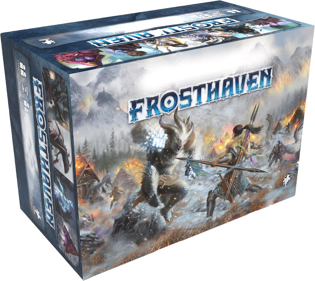Cephalofair Games Frosthaven Board Game Epic Fantasy Adventure with Folded Space Insert Kit CPH0601K1
