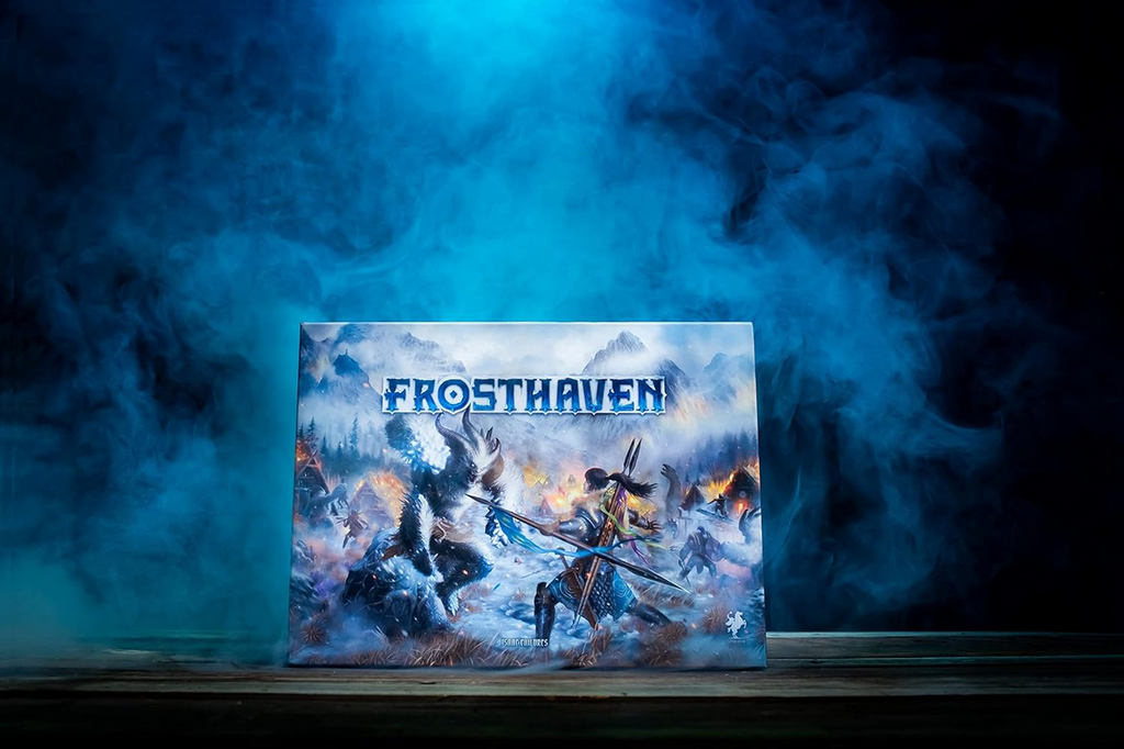 Cephalofair Games Frosthaven Board Game Epic Fantasy Adventure with Folded Space Insert Kit CPH0601K1