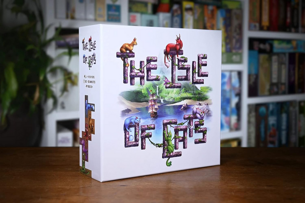 City Of Games The Isle Of Cats Refreshed Edition Strategic Cat Rescue Board Game TCOK625