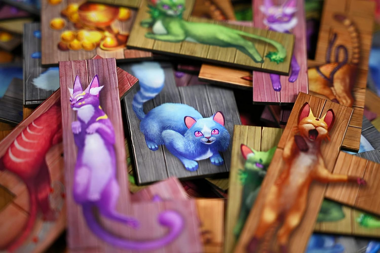 City Of Games The Isle Of Cats Refreshed Edition Strategic Cat Rescue Board Game TCOK625