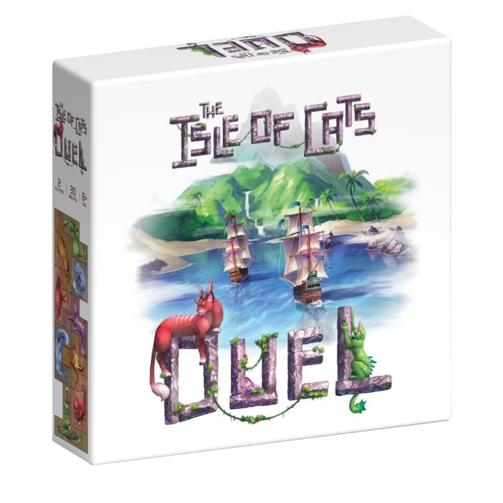 City Of Games The Isle of Cats Duel Strategic TwoPlayer Cat Rescue Board Game TCOK680
