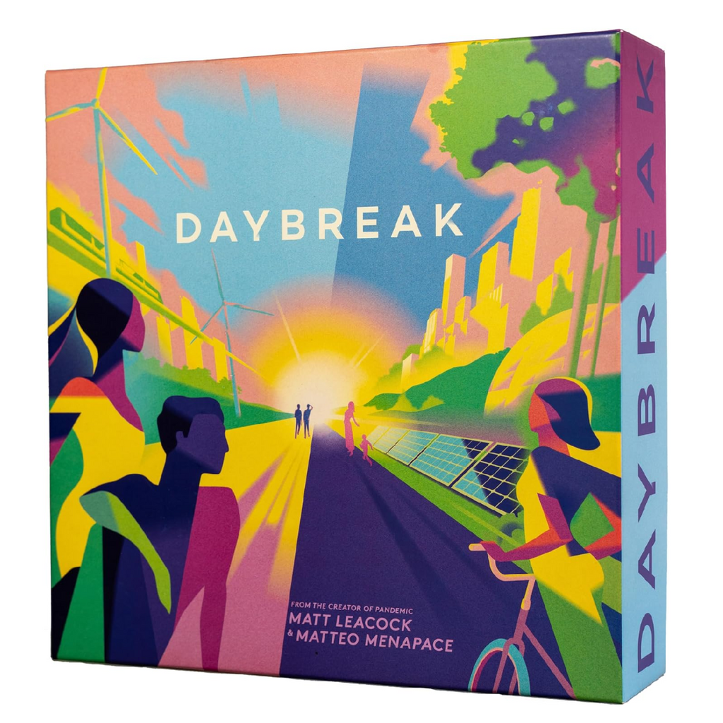 CMYK Daybreak Cooperative Game Climate Change Awareness Board Game from Pandemic Creator DAY01