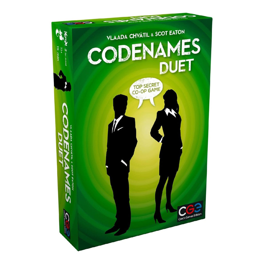 Czech Games Codenames Bundle Set Includes Codenames and Codenames Duet, 2-Player Word Deduction CGE-00031K1