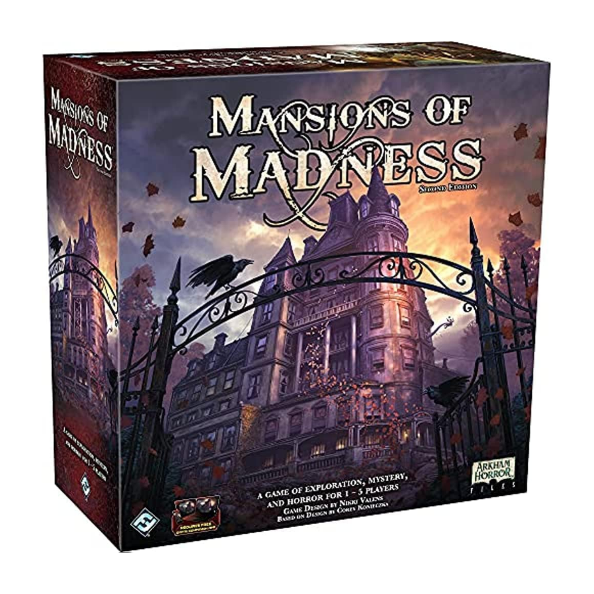 Fantasy Flight Games Mansions of Madness Second Edition Horror Mystery Board Game Ages 14 Plus 1 to 5 Players FFG MAD20