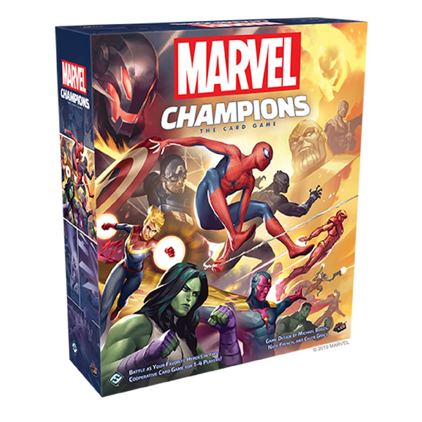 Fantasy Flight Games Marvel Champions Cooperative Strategy Card Game 1 to 4 Players Ages 14 Plus MC01en