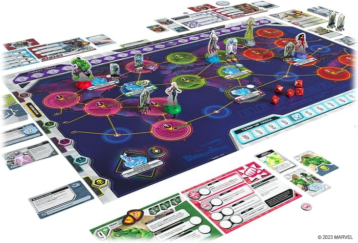 Fantasy Flight Games Marvel DAGGER Board Game Super Hero Strategy Cooperative Game Kids Adults Ages 12 Plus 1 to 5 Players Avg Playtime 3 to 4 Hours MD01EN