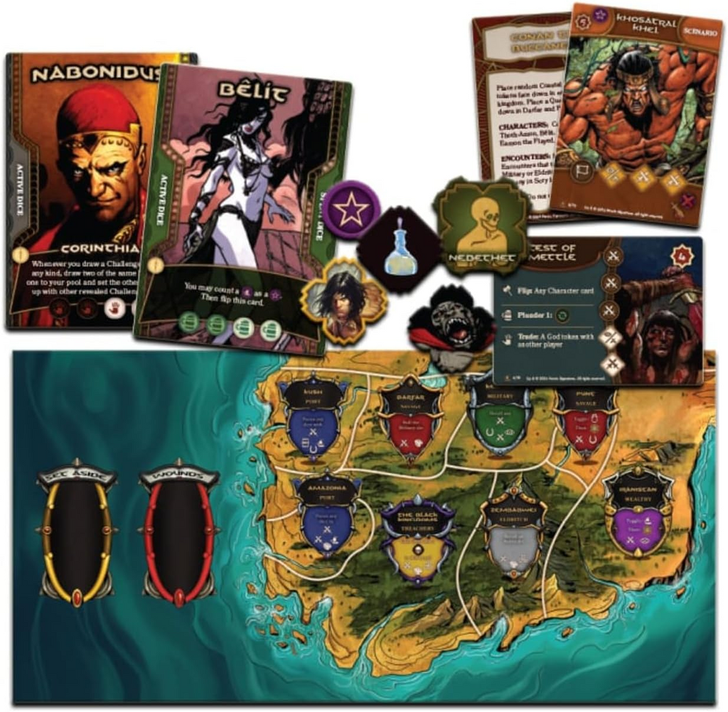 Gale Force Nine Adventures of Conan Nemedian Chronicles and Queen of the Black Coast GF9CON02
