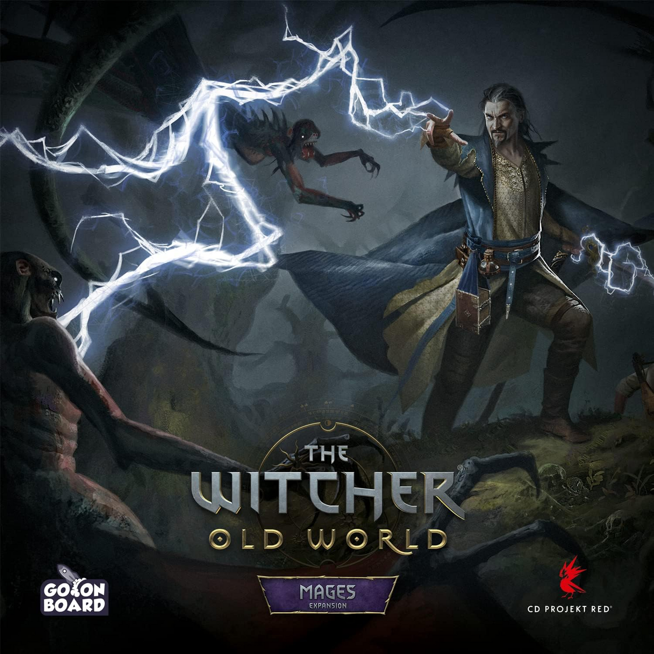 Go On Board The Witcher Old World Mages Board Game Expansion Adds 5 Unique Mage Characters Fantasy Adventure Strategy Game TWOW02