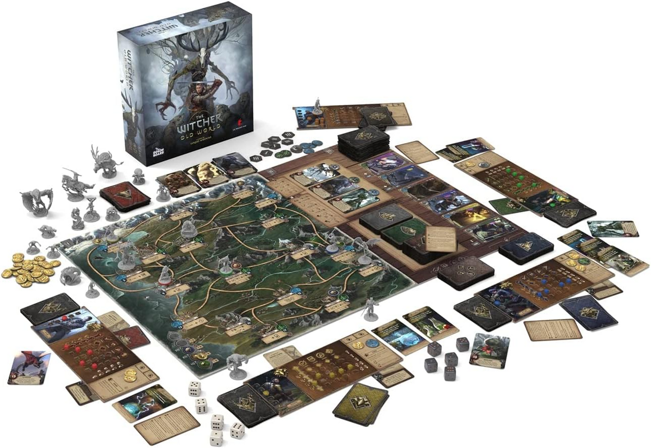 Go On Board The Witcher Old World Deluxe Edition Board Game Fantasy Adventure Strategy Game TWOW07