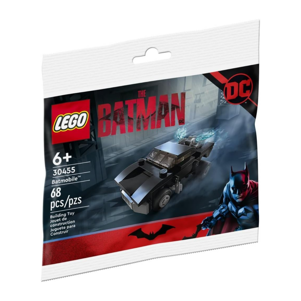 LEGO Batmobile 2022 Polybags Pocket Sized Push Along Batmobile Batman Movie LEGO 30455