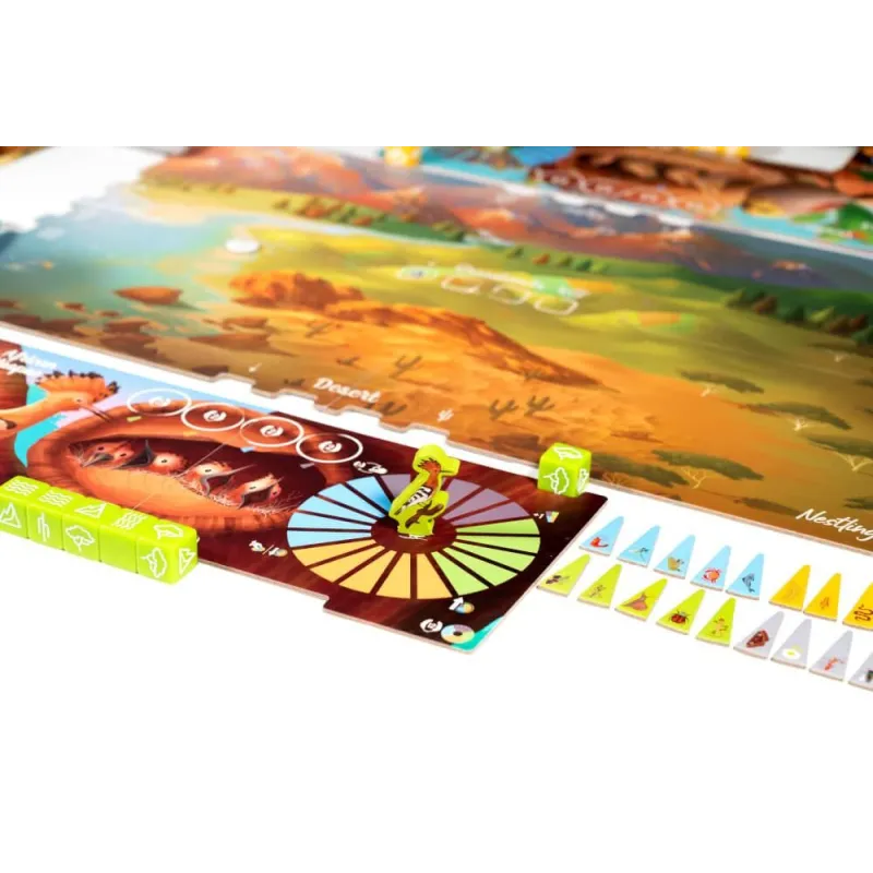 Lucky Duck Games Nestlings Strategic Bird-Themed Board Game for Families and Kids LKYNST-R01-EN