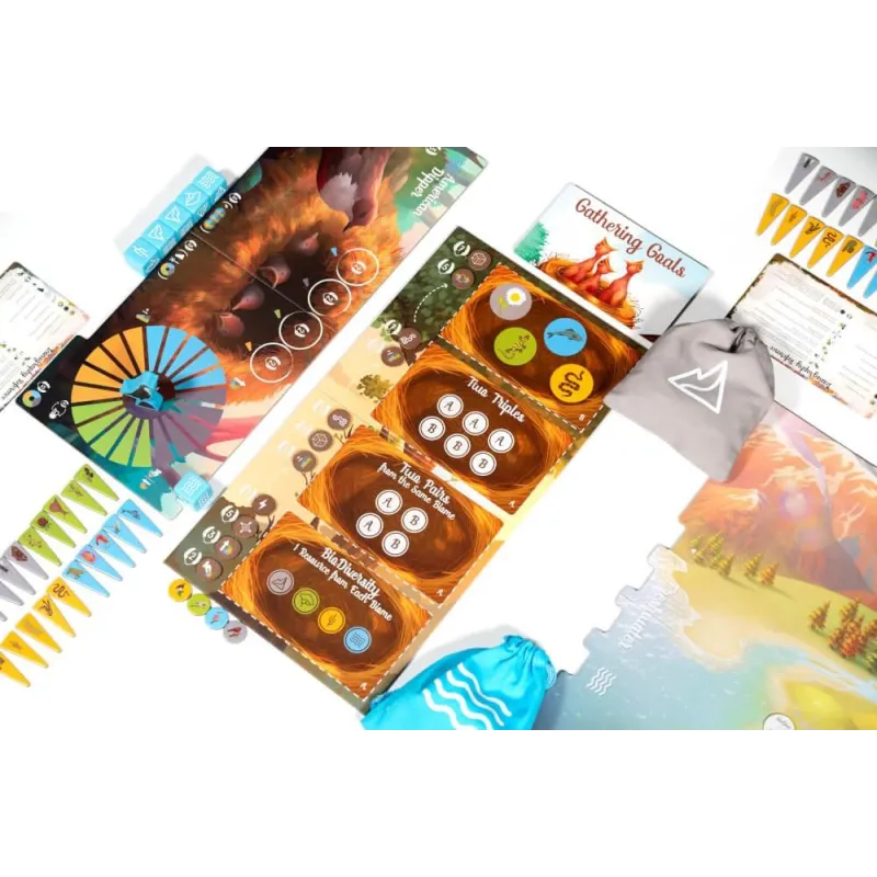 Lucky Duck Games Nestlings Strategic Bird-Themed Board Game for Families and Kids LKYNST-R01-EN