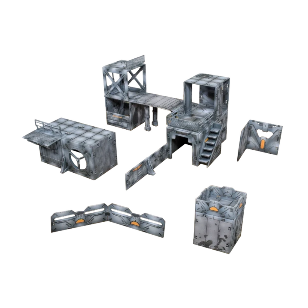 Mantic Games Halo Flashpoint Deluxe Buildable 3D Modular Terrain Set MANHA103