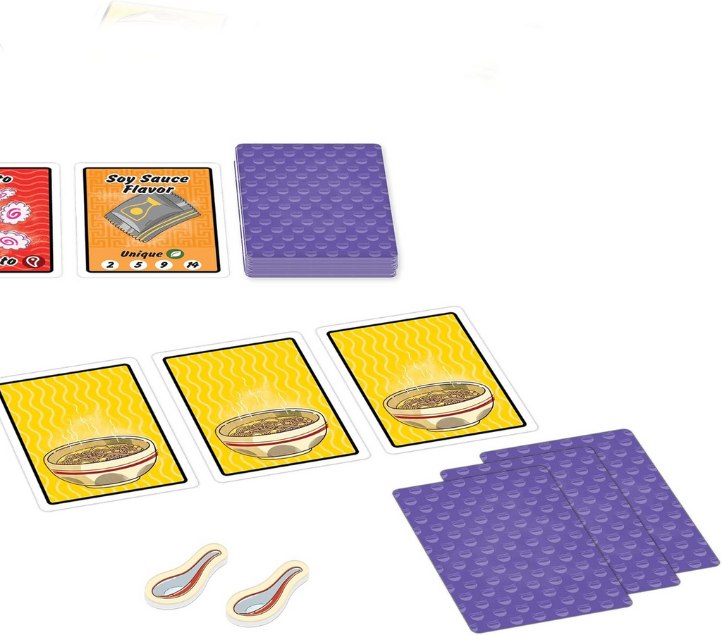 Mixlore Mixlore Ramen Fury Card Game Take Out Themed Strategy Game Fun Family Game for Adults and Kids Ages 8 Plus 2 to 5 Players Average Playtime 30 Minutes RA01EN