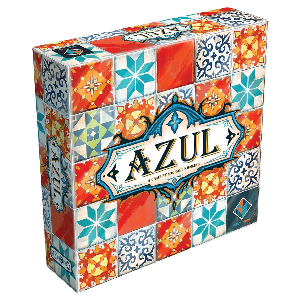 Next Move Games Azul Board Game Strategy Board Mosaic Tile Placement Family Board Game for Adults and Kids Ages 8 Up 2 to 4 Players NM6010