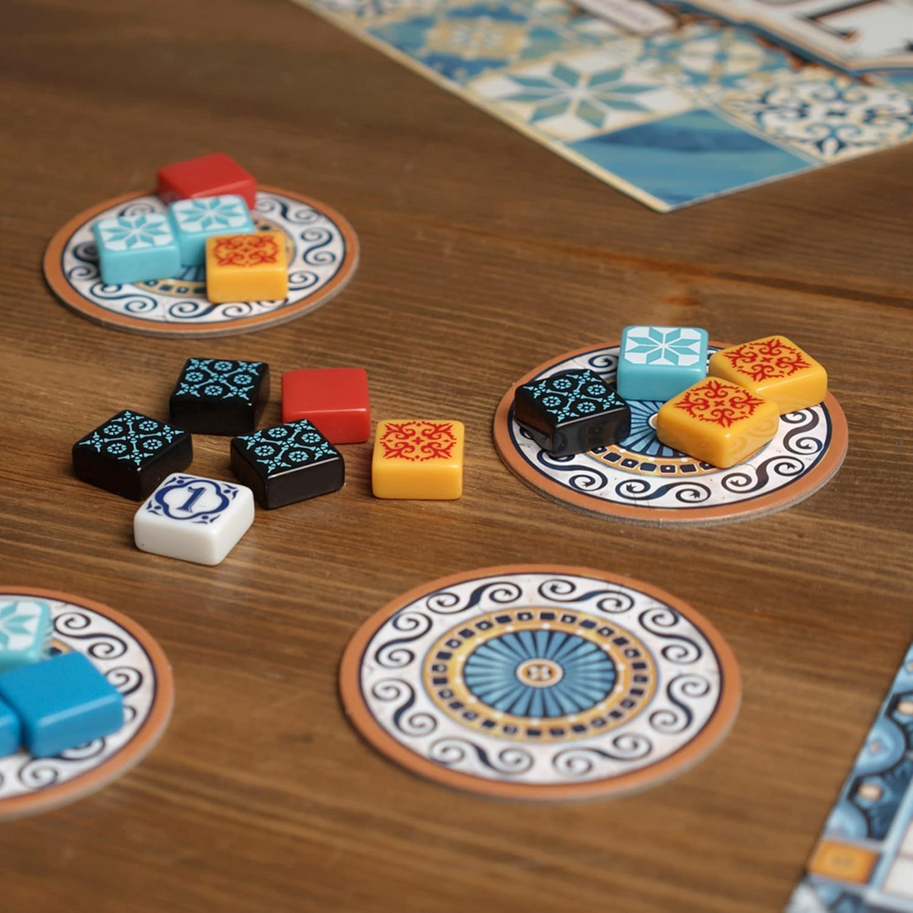 Next Move Games Azul Board Game Strategy Board Mosaic Tile Placement Family Board Game for Adults and Kids Ages 8 Up 2 to 4 Players NM6010