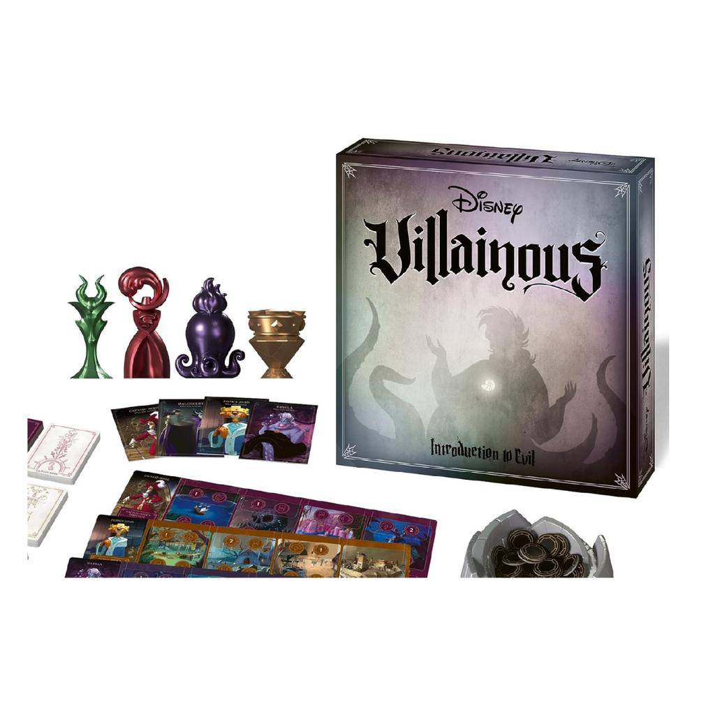 Ravensburger Disney Villainous Intro To Evil D100 ExpansionStrategy Board Game RVB60002063