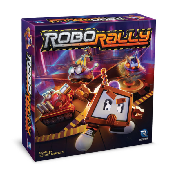Renegade Game Studios Robo Rally Strategy Board Game for 2-6 Players with Pre-Painted Miniatures RGS02576