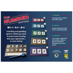 Repos Production The Number Party Game Fun Risk Taking Strategy Board Game for Family Game Night Great Family Game for Kids and Adults Ages 8 Plus 3 to 5 Players Average Playtime 15 Min TN EN01