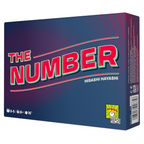 Repos Production The Number Party Game Fun Risk Taking Strategy Board Game for Family Game Night Great Family Game for Kids and Adults Ages 8 Plus 3 to 5 Players Average Playtime 15 Min TN EN01