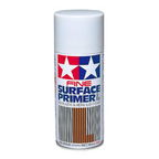 Tamiya Gray Fine Surface Primer L 180ml Spray Can High Quality Model Painting Preparation for Smooth and Even Coating TAM-87064