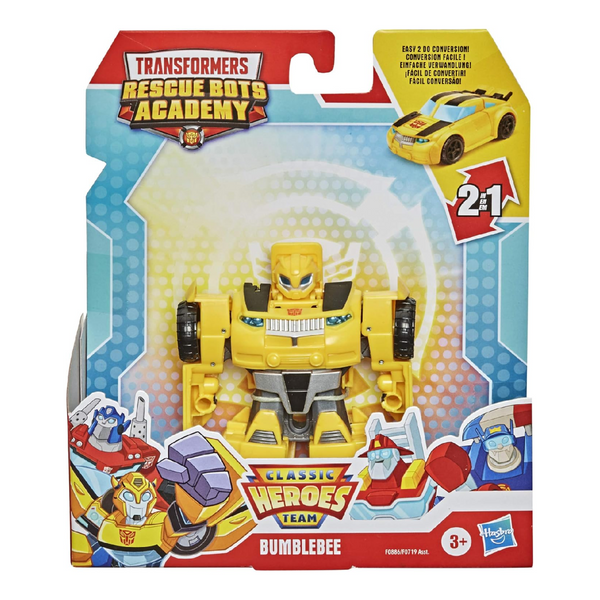 Transformers TRA Classic Heroes Team RESCAN AST Action Figures, Collectible Toy Set, Robot Characters F07195L00