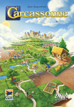Z-Man Games Carcassonne Board Game Standard Edition Classic Tile-Laying Strategy Game Family Fun ZMG-ZM7810