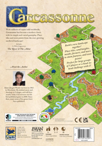 Z-Man Games Carcassonne Board Game Standard Edition Classic Tile-Laying Strategy Game Family Fun ZMG-ZM7810