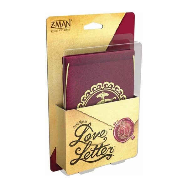 Z Man Games Love Letter Card Game Classic Renaissance Strategy Game Deduction and Player Elimination Game for Adults and Kids Ages 10 Plus 2 to 6 Players Average Playtime 20 Minutes ZLL01