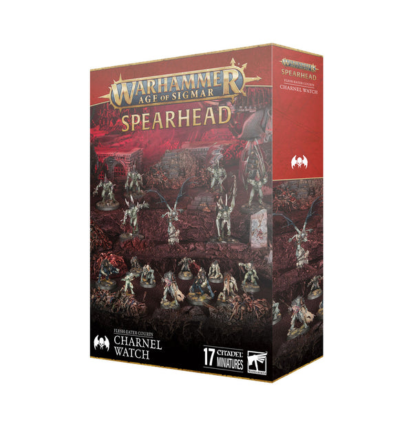 Games Workshop Warhammer Age Of Sigmar Nighthaunt Spearhead Charnel Watch Plastic Box 70-915