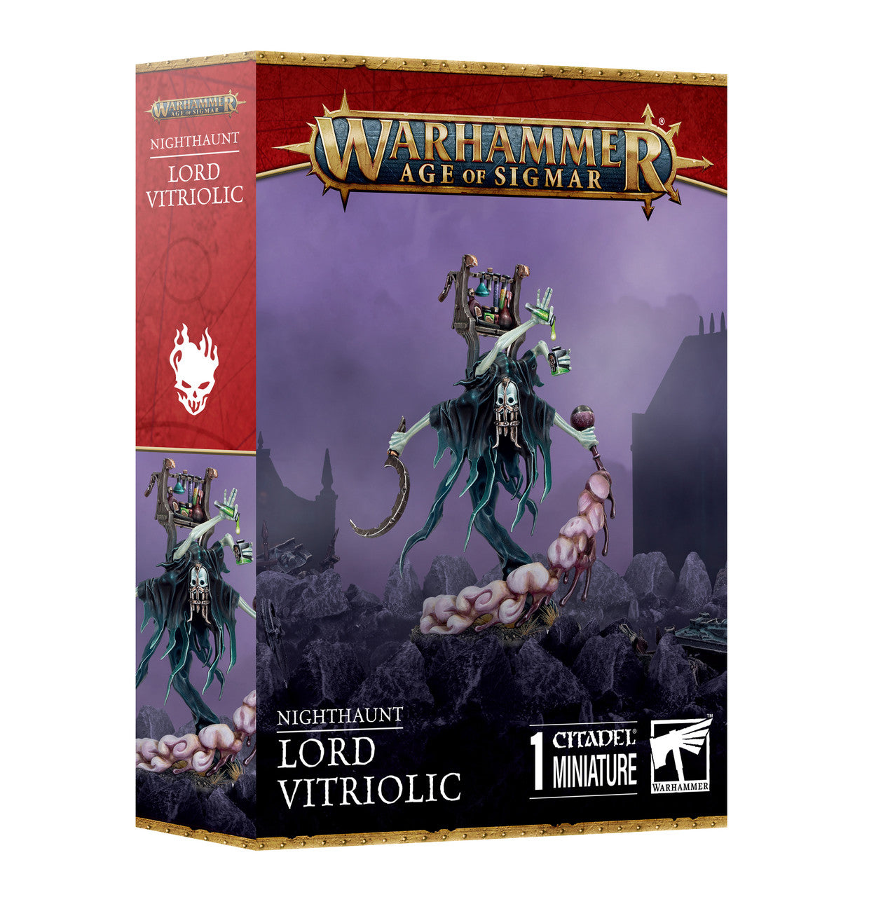 Games Workshop Warhammer Age Of Sigmar Nighthaunt Lord Vitriolic Plastic Box 91-81