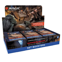 MTG Magic The Gathering CCG Commander Legends Battle For Baldur's Gate Set Booster Display 18 Pack BBG-SBD