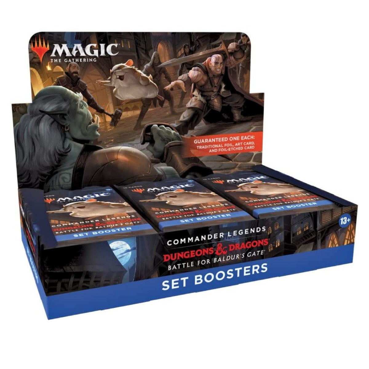 MTG Magic The Gathering CCG Commander Legends Battle For Baldur's Gate Set Booster Display 18 Pack BBG-SBD