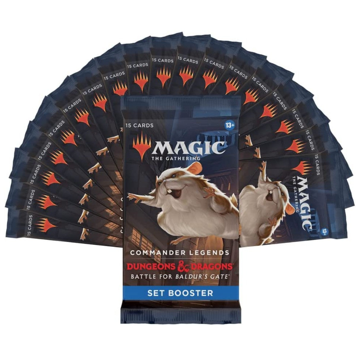MTG Magic The Gathering CCG Commander Legends Battle For Baldur's Gate Set Booster Display 18 Pack BBG-SBD