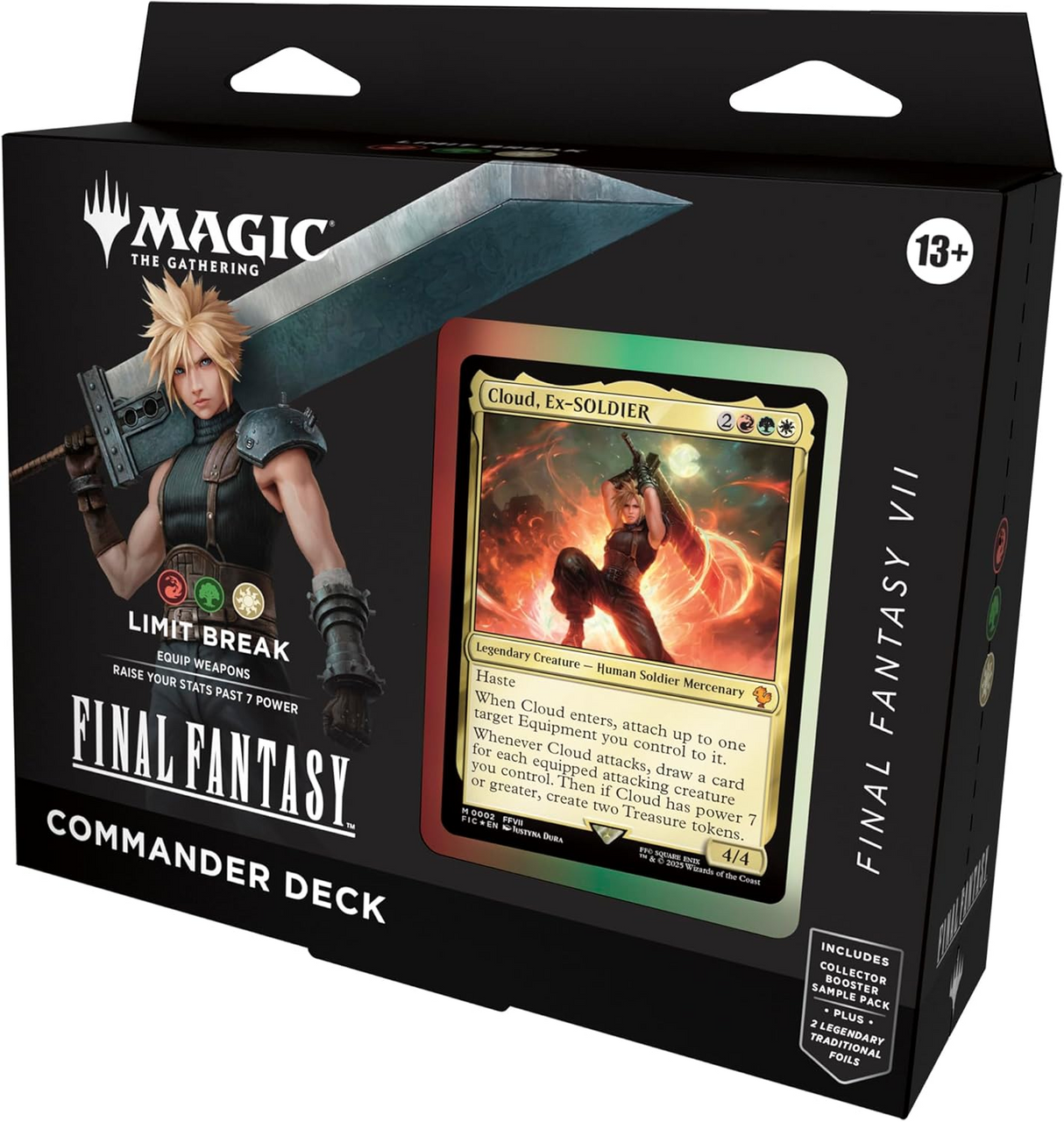 Magic The Gathering CCG Universes Beyond Final Fantasy Commander Deck Carton 4 MTG-FinalFantasy-CDC