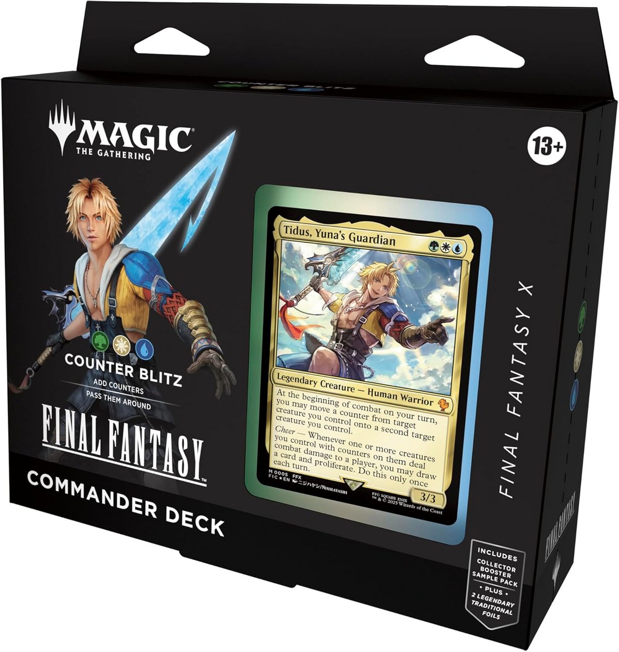 Magic The Gathering CCG Universes Beyond Final Fantasy Commander Deck Carton 4 MTG-FinalFantasy-CDC