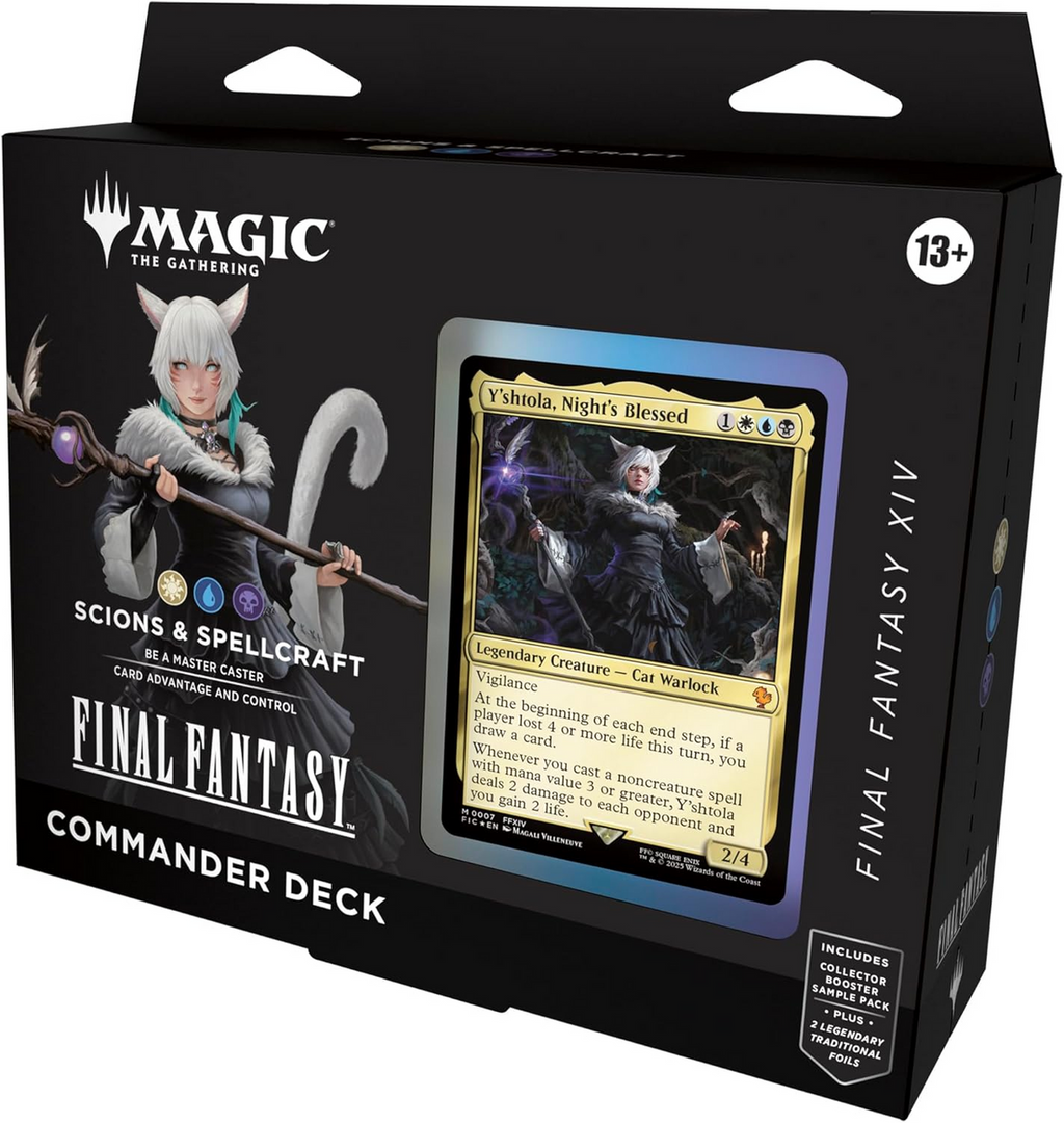 Magic The Gathering CCG Universes Beyond Final Fantasy Commander Deck Carton 4 MTG-FinalFantasy-CDC