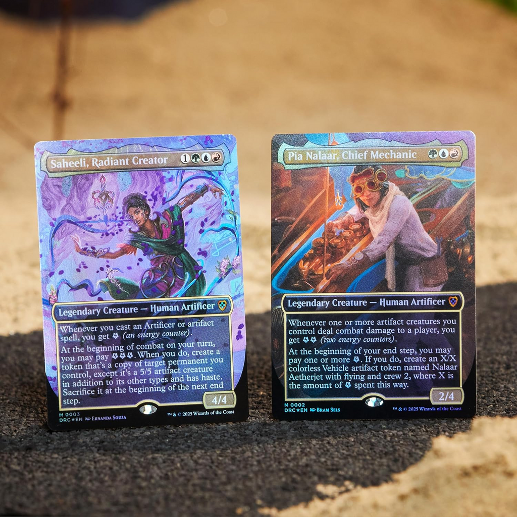 Magic The Gathering CCG Aetherdrift Commander Deck Living Energy (Green-Blue-Red) Single Pack MTG-DeathRace-CD-A
