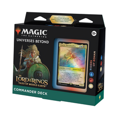 Magic The Gathering CCG Universes Beyond The Lord Of The Rings Tales Of Middle Earth Commander Deck Riders Of Rohan (Blue-Red-White) Single Pack WOC-D15250000-RidersOfRohan
