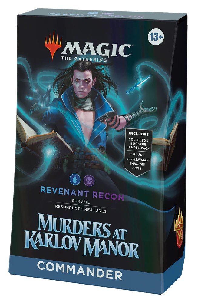 Magic the Gathering CCG Murders at Karlov Manor Commander Deck Carton (4) MTG-MDKLM-CD