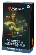 Magic the Gathering CCG Murders at Karlov Manor Commander Deck Carton (4) MTG-MDKLM-CD
