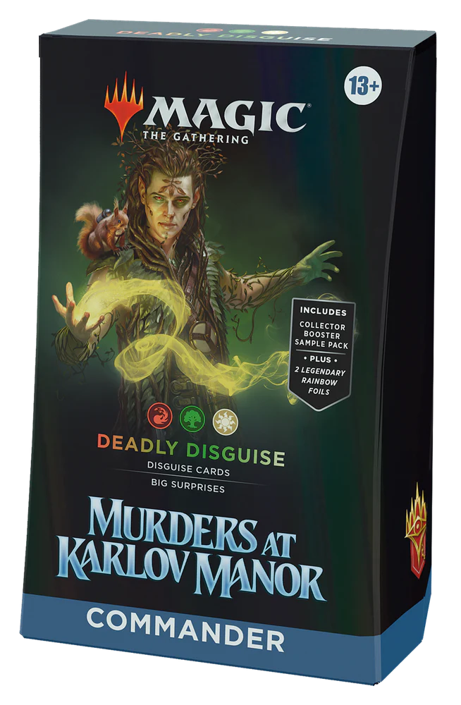 Magic the Gathering CCG Murders at Karlov Manor Commander Deck Carton (4) MTG-MDKLM-CD