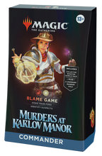 Magic the Gathering CCG Murders at Karlov Manor Commander Deck Carton (4) MTG-MDKLM-CD