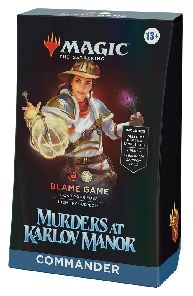 Magic the Gathering CCG Murders at Karlov Manor Commander Deck Carton (4) MTG-MDKLM-CD